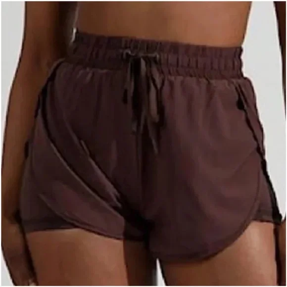 Buff Bunny Women’s Lifesaver Shorts - Dark Brown Size Medium - Picture 2 of 12
